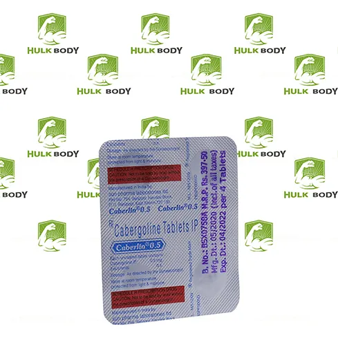 Caberlin 0.5 0.5mg (4 pills)