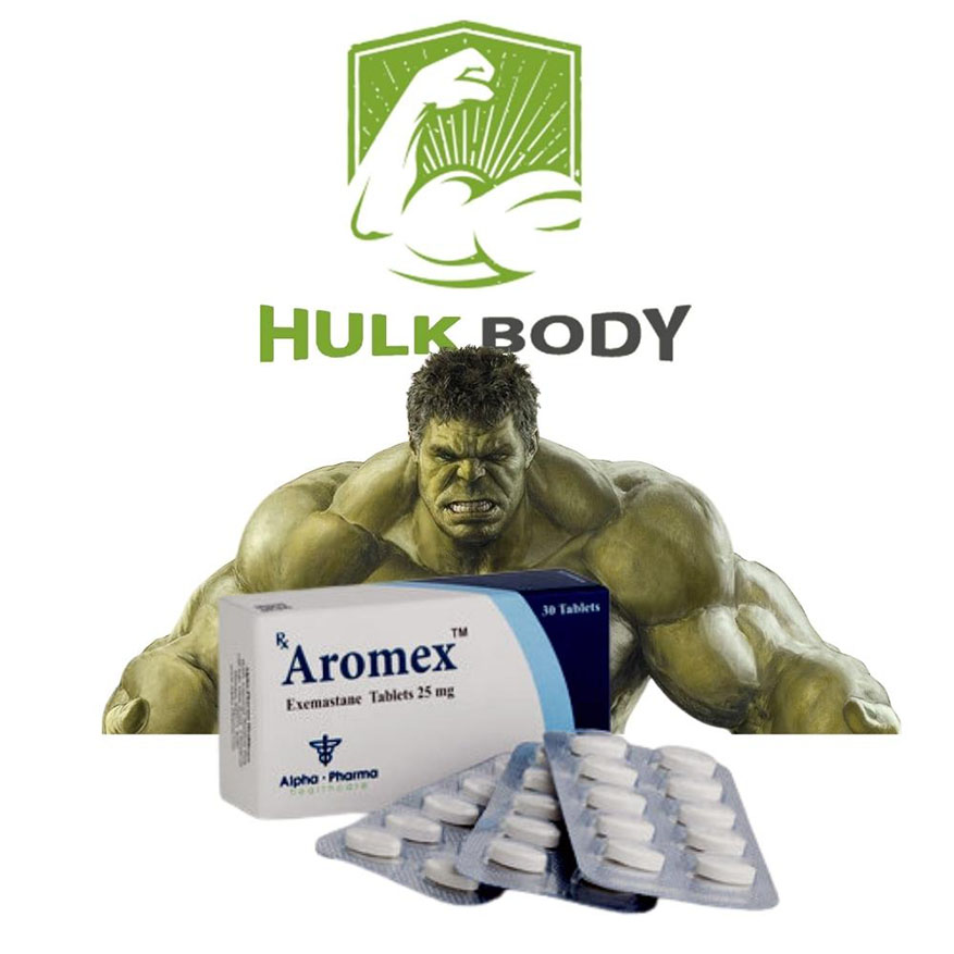 Aromex 25mg (30 pills)