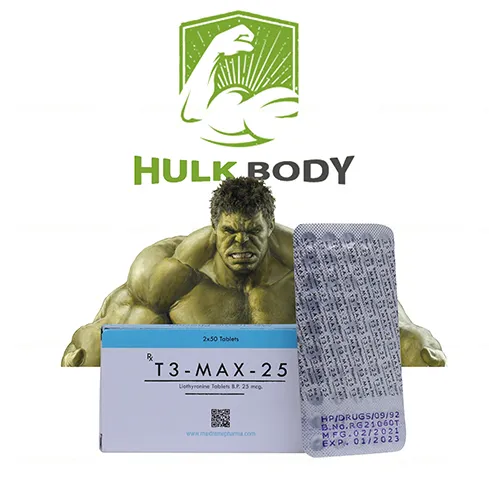 T3-Max-25 25mcg (50 pills)