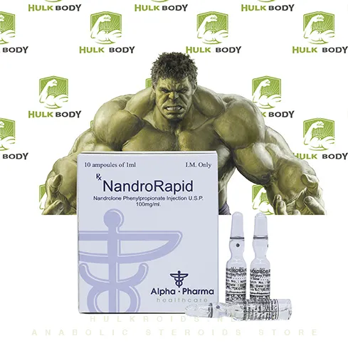 Nandrorapid 10 ampoules (100mg/ml)