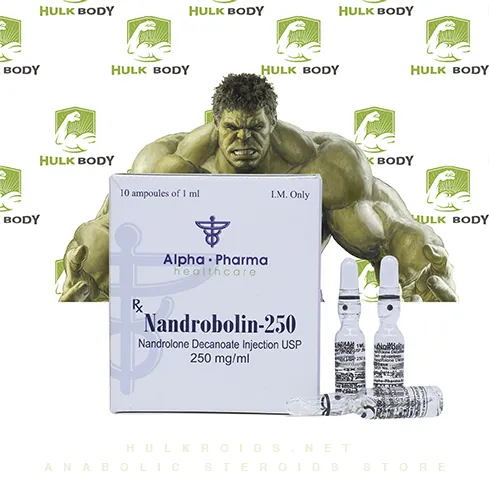 Nandrobolin 10 ampoules (250mg/ml)
