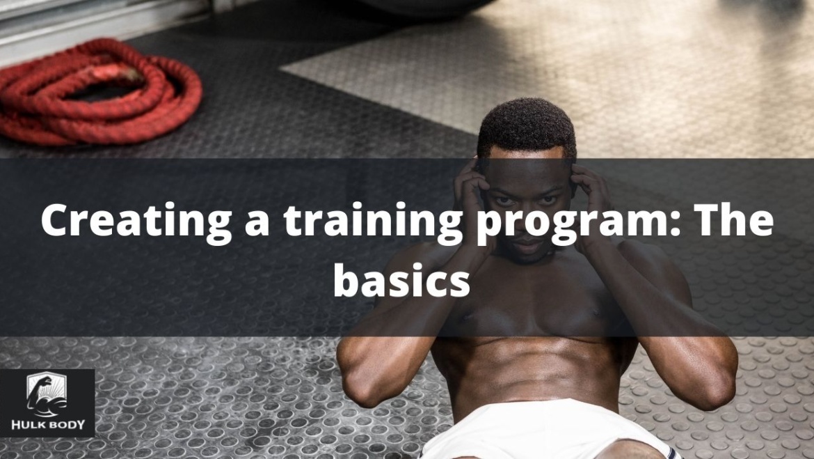 Creating a training program: The basics