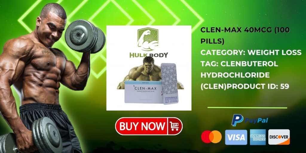 hulkroids.net weight loss Clen-Max 40mcg